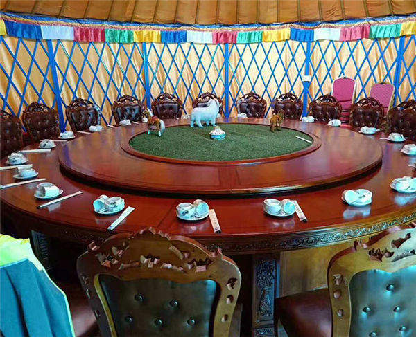 餐饮蒙古包在休闲农家乐主题活动中的鲜明特点